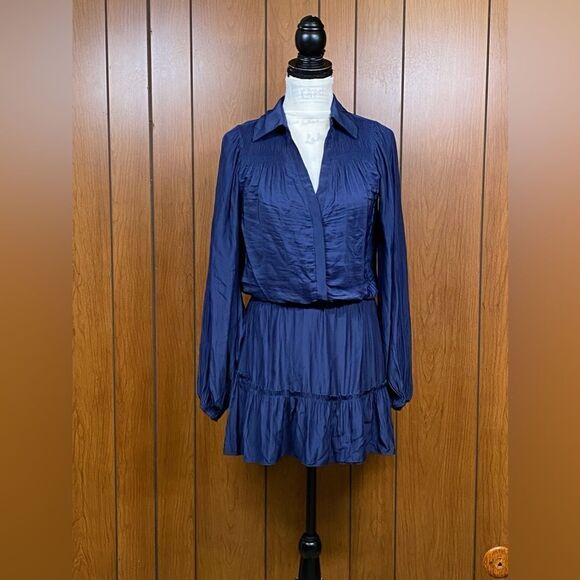 Ramy Brook Button Front Mini Dress size XXS - Picture 2 of 9